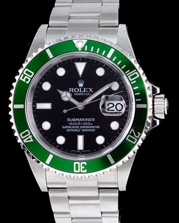 Rolex Submariner Green Bezel – Exclusive Timepieces