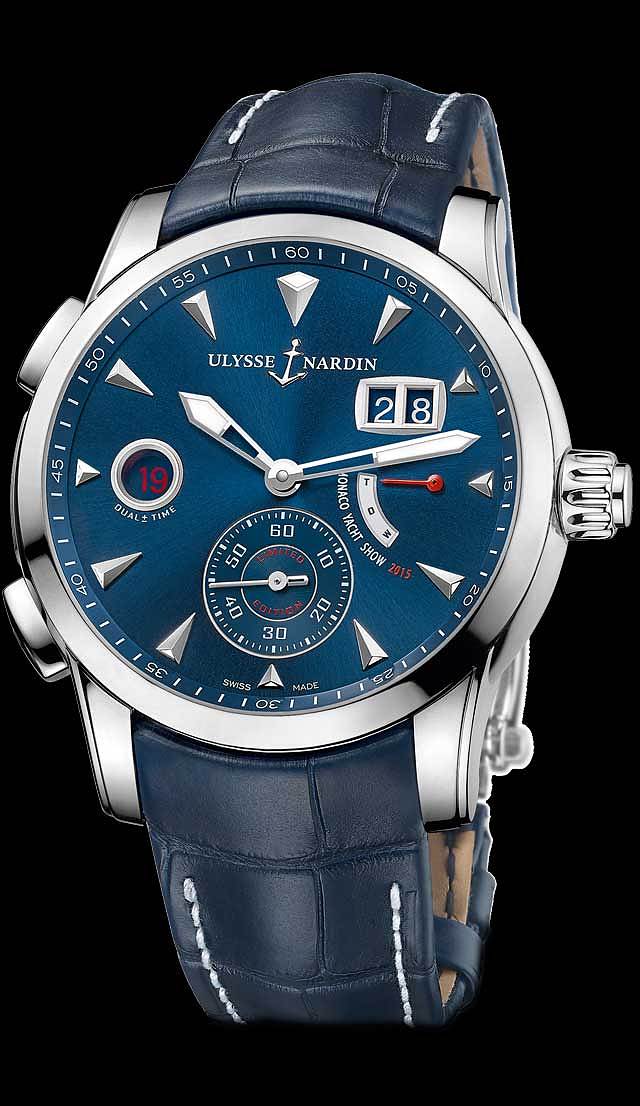 ULYSSE NARDIN MONACO 2015 DUAL TIME GMT Ref.3243.132 LE 93 MON