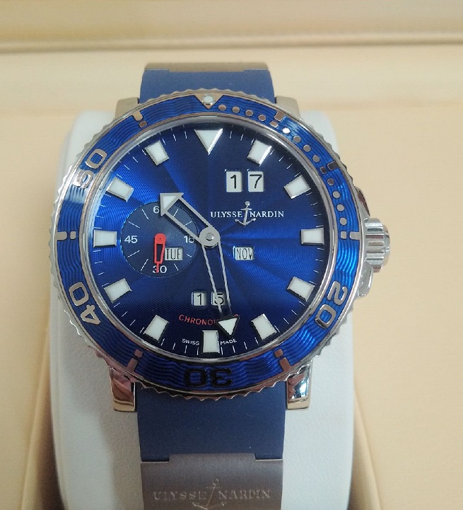 Ulysse Nardin Diver Perpetual Calendar Blue Limited Edition Exclusive