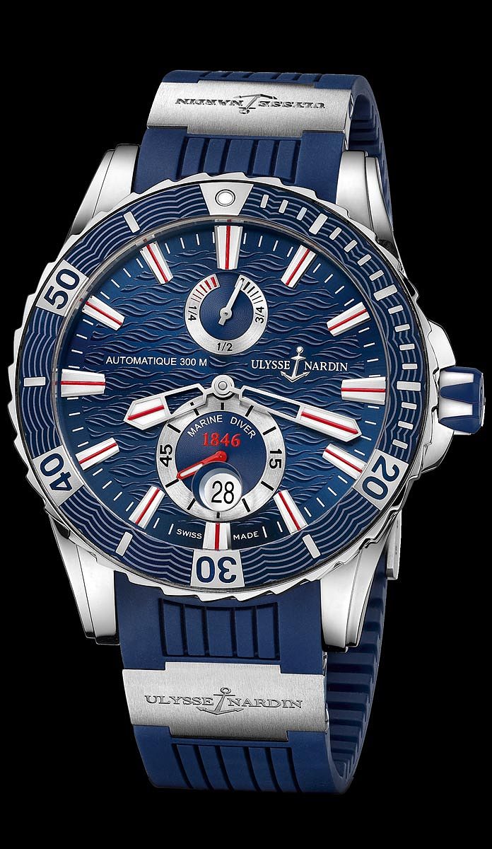 Ulysse Nardin Diver Stainless Steel Blue Dial Ref. 263 10 3 93